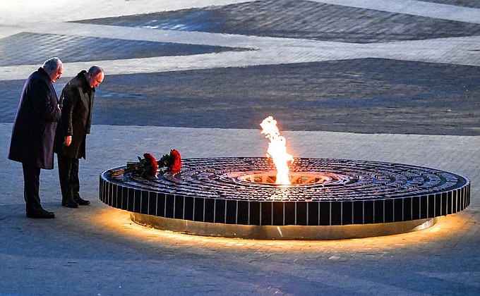 Открытие мемориала мирным жителям СССР – жертвам нацистского геноцида в годы Великой Отечественной войны.