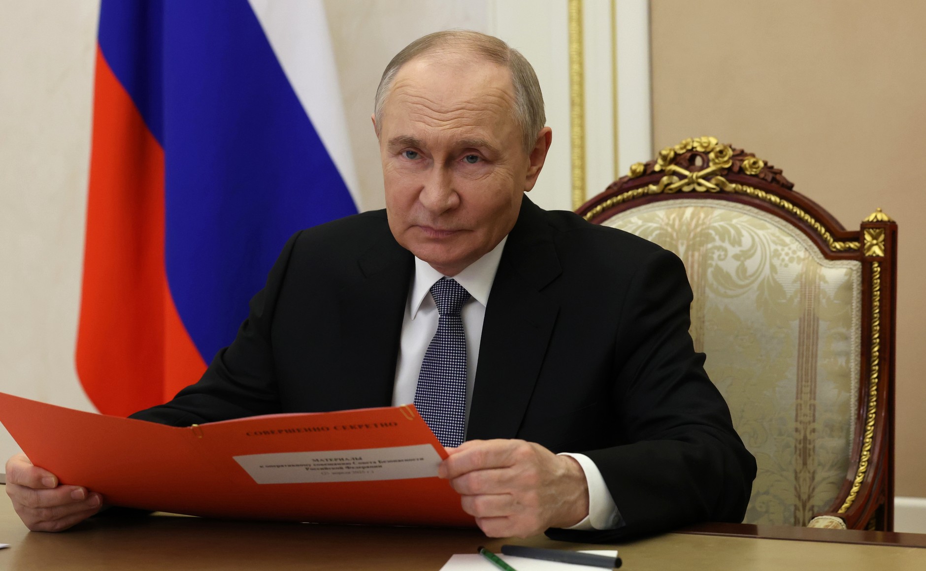 Совещание с постоянными членами Совета Безопасности.