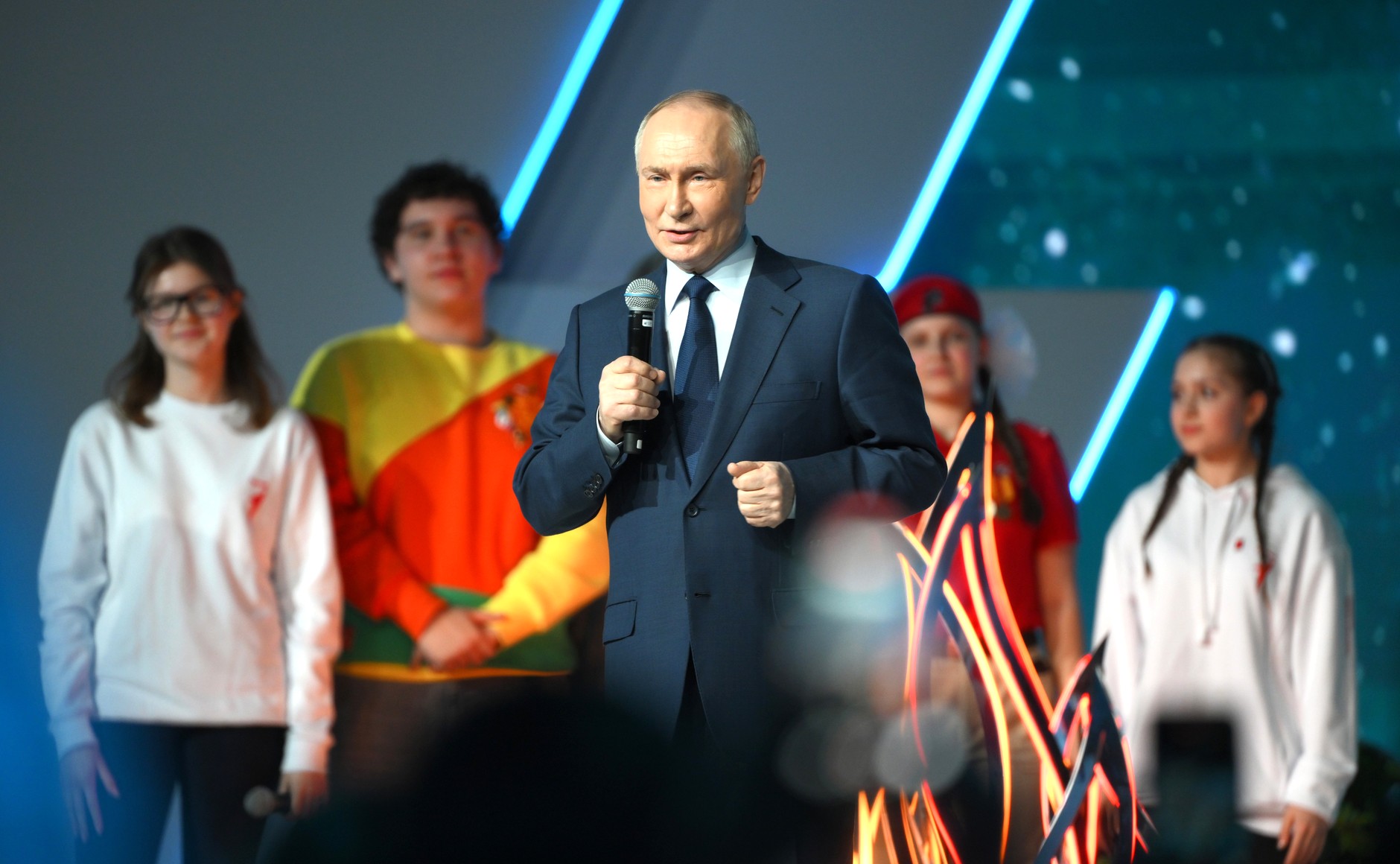 Выступление на церемонии открытия съезда «Движения первых».