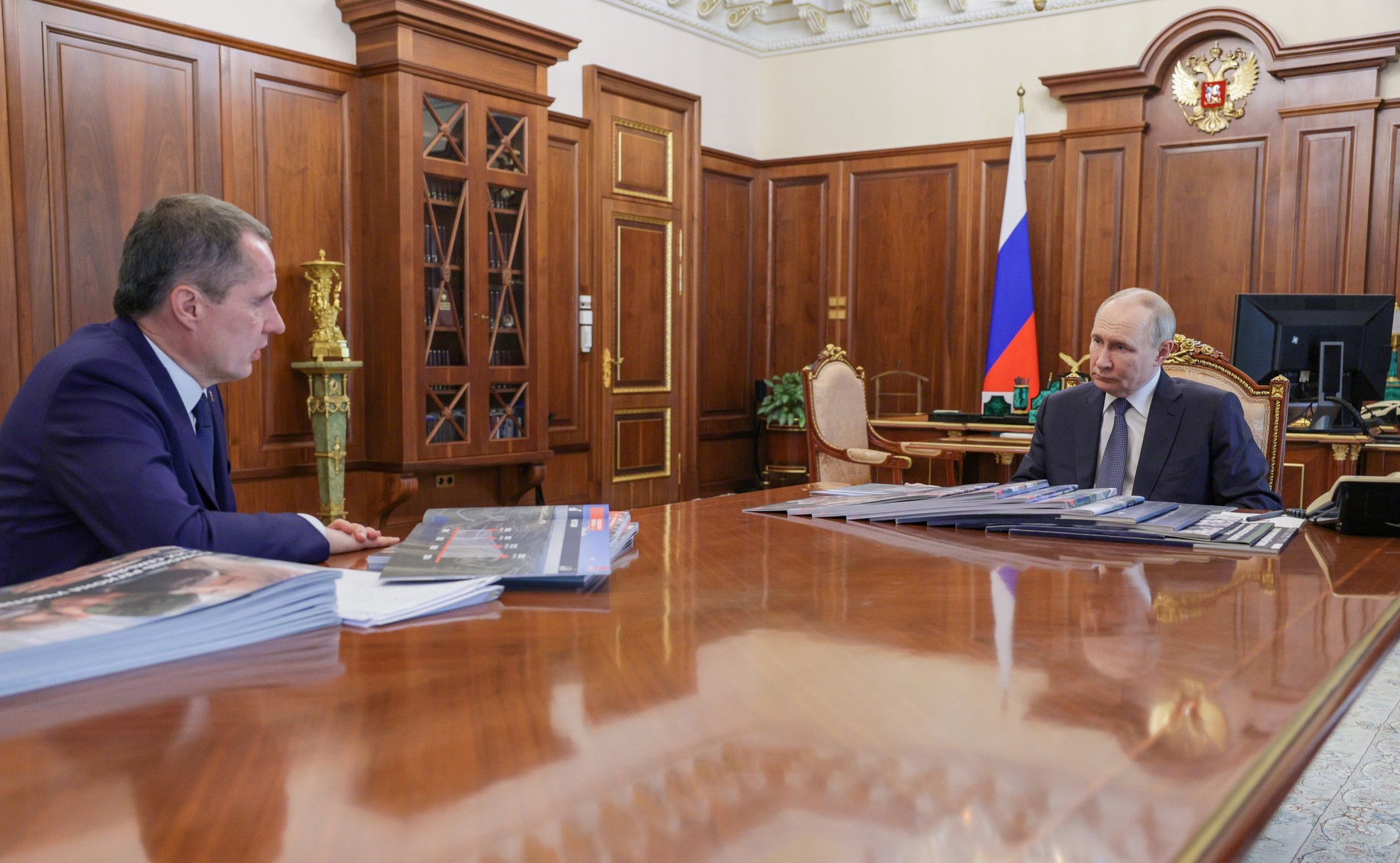 Встреча с губернатором Белгородской области Вячеславом Гладковым.