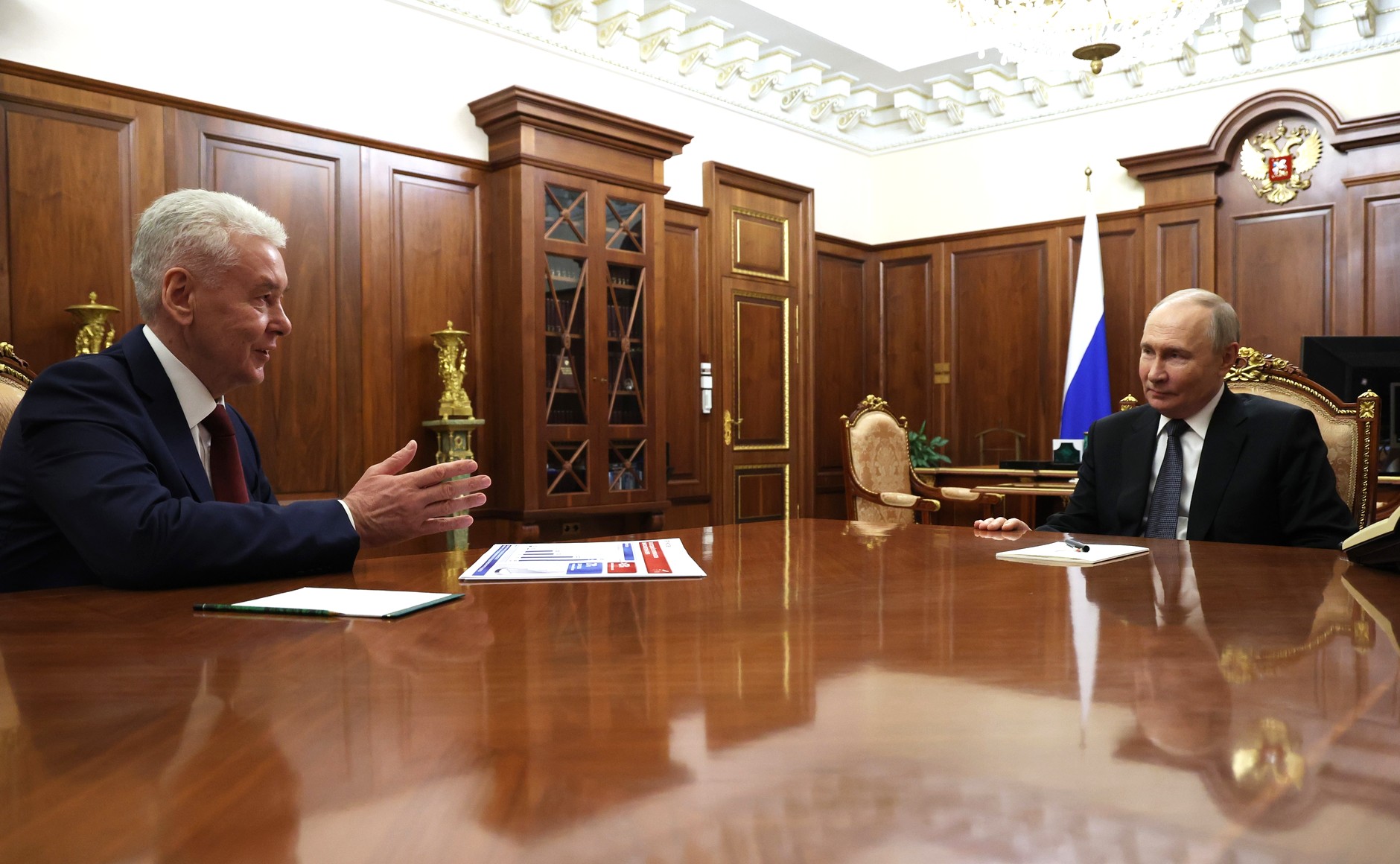 Встреча с мэром Москвы Сергеем Собяниным.
