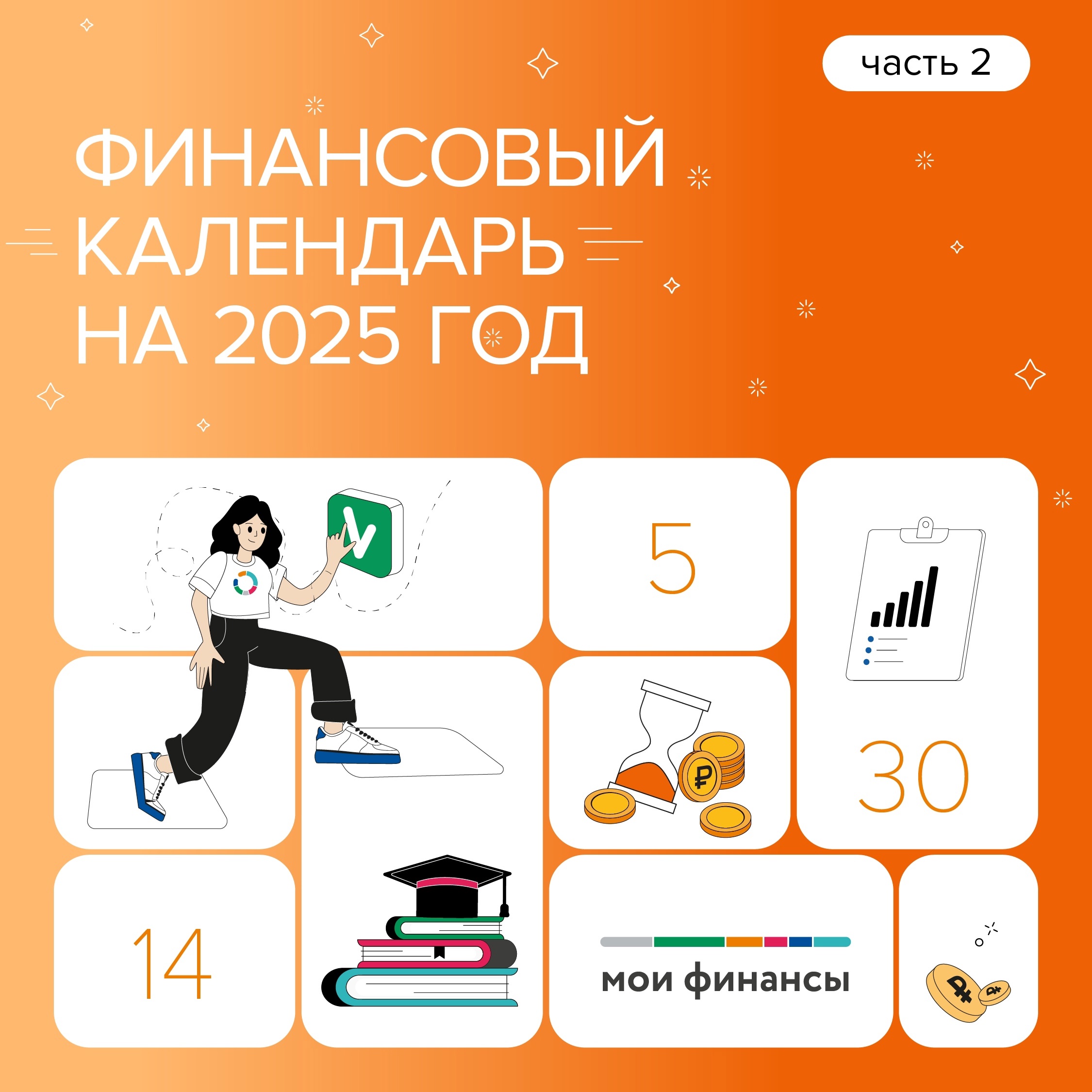 Финансовый календарь на 2025 год.