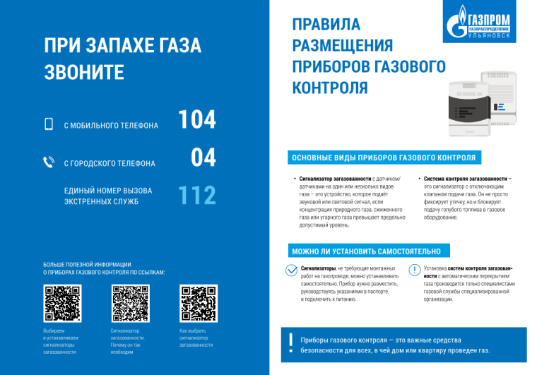 Правила размещения приборов газового контроля. Правила размещения приборов газового контроля.
