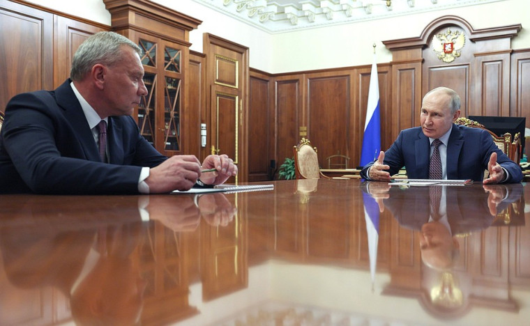 Встреча с главой «Роскосмоса» Юрием Борисовым.