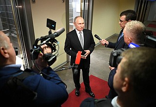Ответы на вопросы представителей СМИ. Ответы на вопросы представителей СМИ.