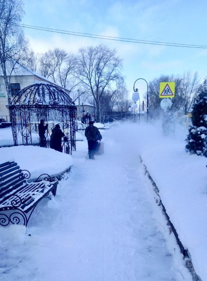 В Барыше приводят в порядок общественные пространства.