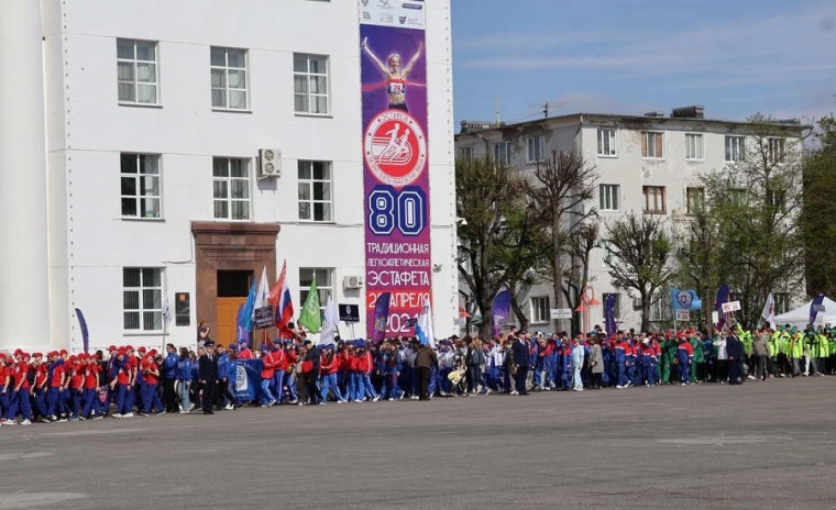 Команда Барышского района приняла участие в эстафете в Ульяновске.