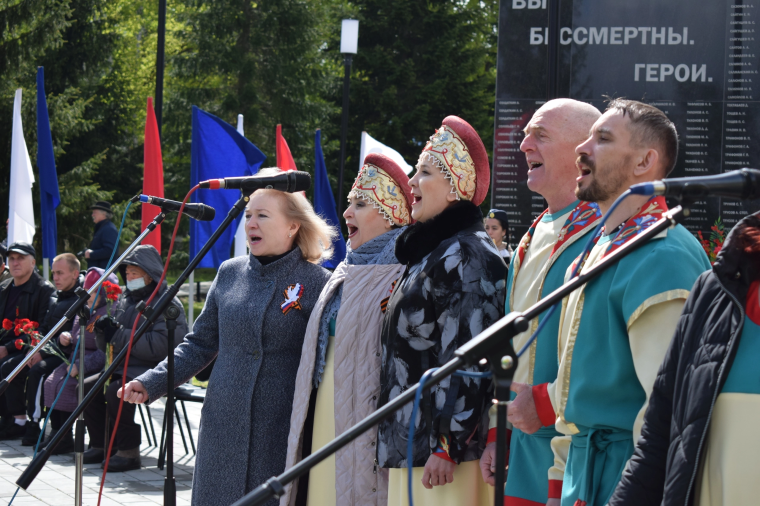 Митинг, посвящённый Дню Победы, состоялся в Барыше..